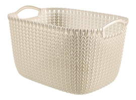 CESTA RECTANGULAR KNIT L