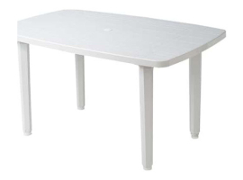 MESA RECTANGULAR RESINA