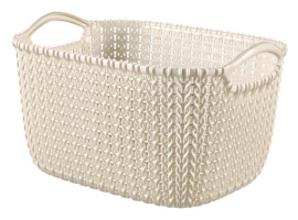 CESTA RECTANGULAR KNIT S