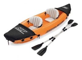 KAYAK DOBLE INFLABLE LITE-RAPID CON 2 REMOS